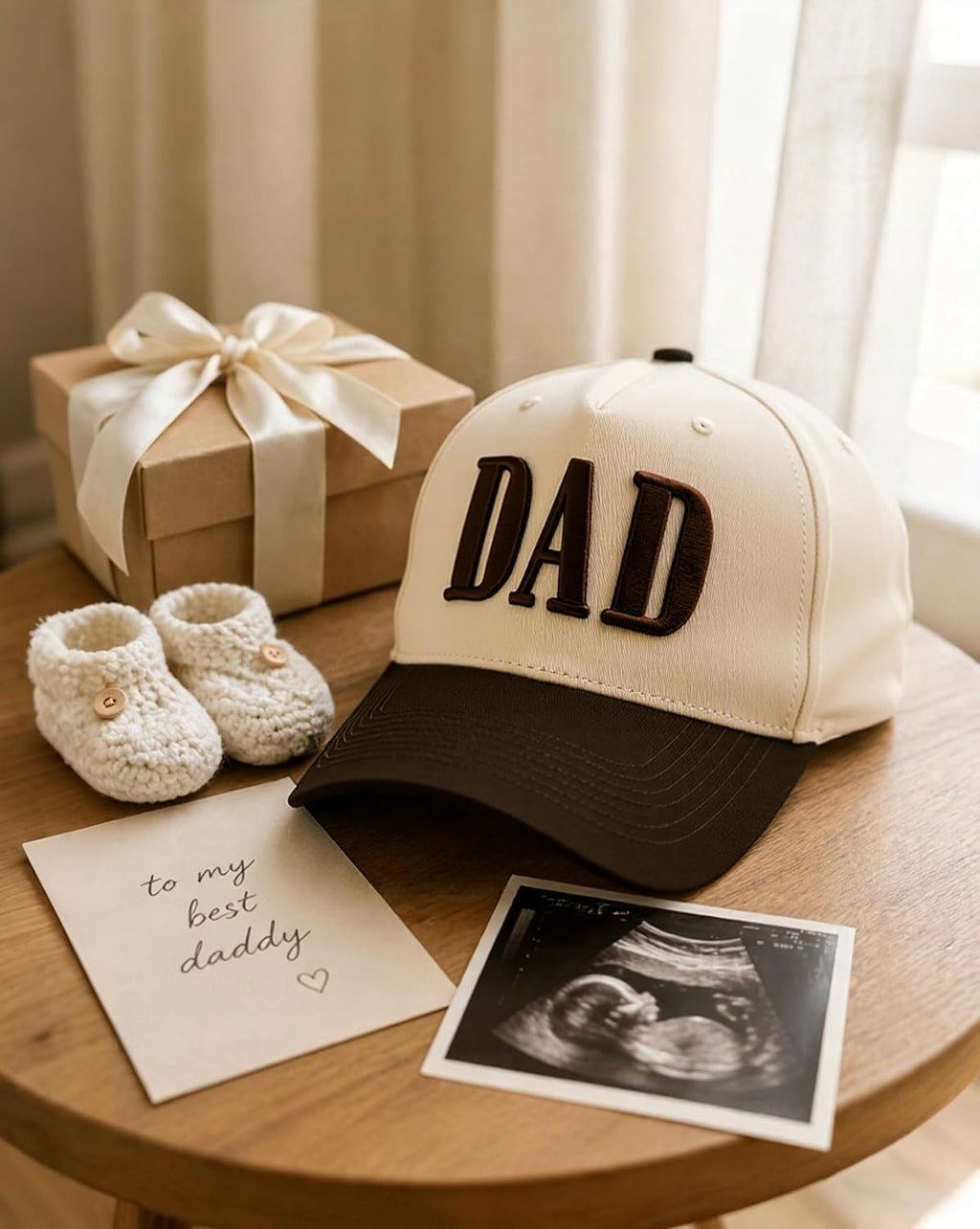 Dad Hats for Men, Vintage Two Tone Hat, New Dad Gifts for Husband, Fathers Day Birthday Gifts from Daughter Son Wife